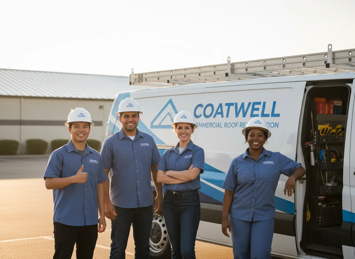 Commercial roof coating company in Mineral, VA